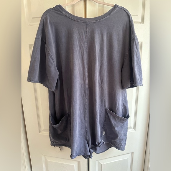 Free People Movement hot shot tee romper - Picture 2 of 10